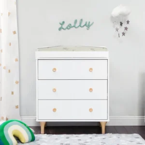 LOLLY Baby Tefel Changing Table Lemari Popok Bayi 3 Laci