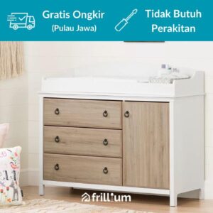 LUSSI Baby Tafel Changing Table Tempat Popok Bayi