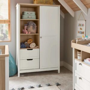 TESSA Lemari Pakaian Anak Bayi Minimalis 2 Pintu